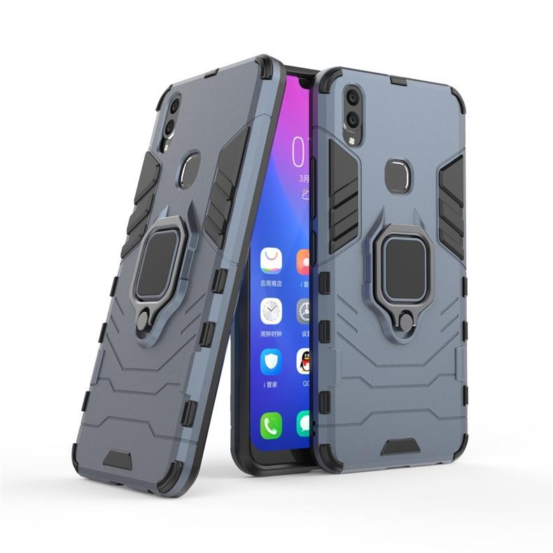 黑豹指環殼 適用 Vivo Y17 軍規防摔手機殼 Vivo 1902 防摔殼 VIVO Y17 保護殼-細節圖4