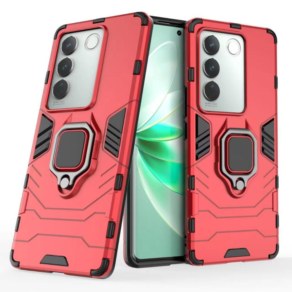 黑豹指環殼 VIVO V27 Pro 5G 軍規防摔手機殼 V27 pro 防摔殼 Vivo v27 Pro 保護殼-細節圖4
