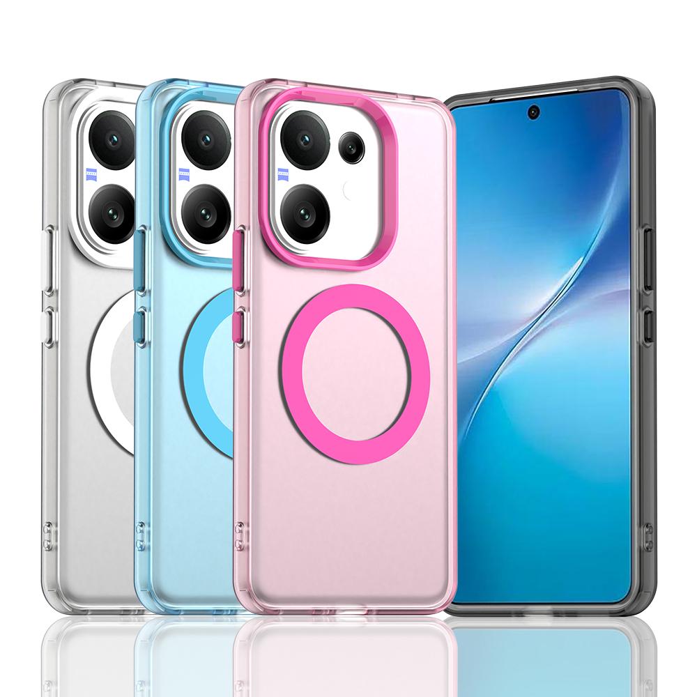 Vivo V60 5G 糖果磁吸手機殼 Vivo V60 5G 保護殼 Vivo V60 5G 防摔殼手機-細節圖2
