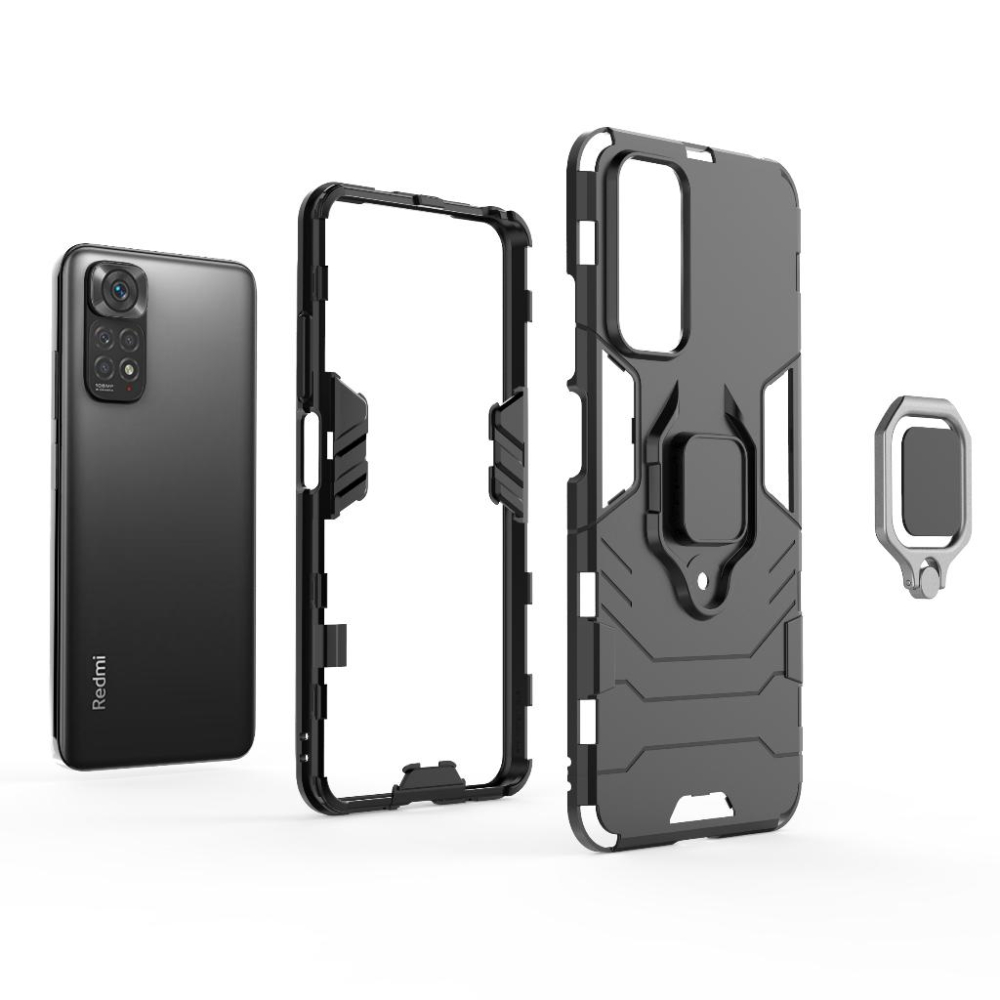 黑豹指環殼 適用 Redmi Note 11S 4G 軍規防摔手機殼 防摔殼 紅米 Note11s 4G 保護殼-細節圖5
