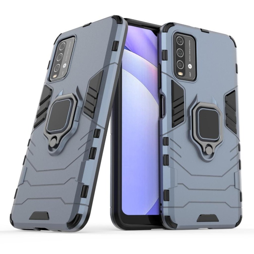 黑豹指環殼 Redmi 9T 軍規防摔手機殼 紅米9T 手機防摔殼 紅米9T 保護殼 紅米9T 防摔手機殼-細節圖4