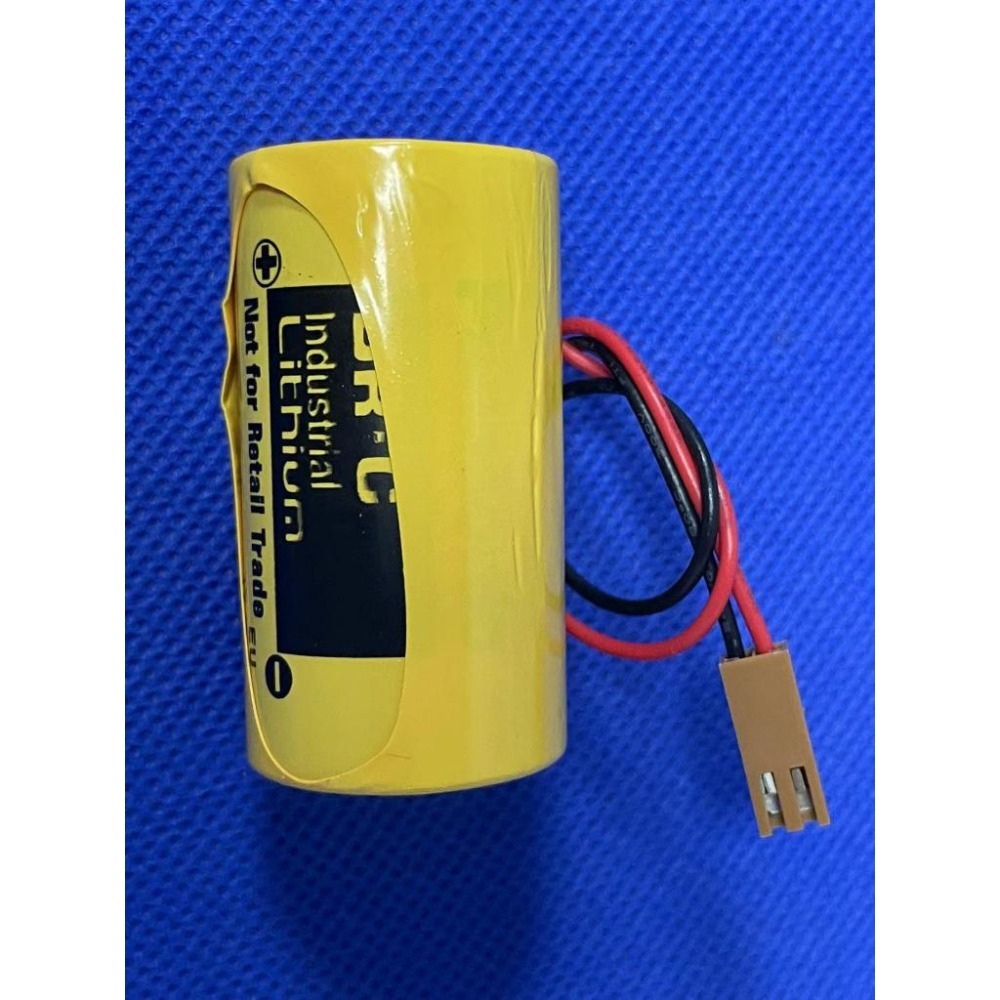 Lithium BR-C 帶2P棕色接頭 不可充電PLC鋰電池 Lithium BR-C 鋰電池-細節圖2