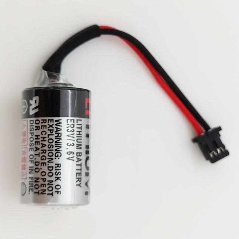 東芝 ER3V 3.6V 電池 TOSHIBA ER3V 3.6V 電池 JZSP-BA01 PLC 電池-細節圖2