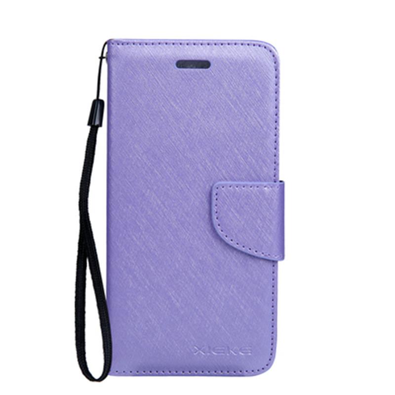 Vivo Y03 手機殼 蠶絲紋 Vivo Y03 側翻皮套 Vivo Y03 手機皮套 V2332 翻蓋皮套-細節圖7