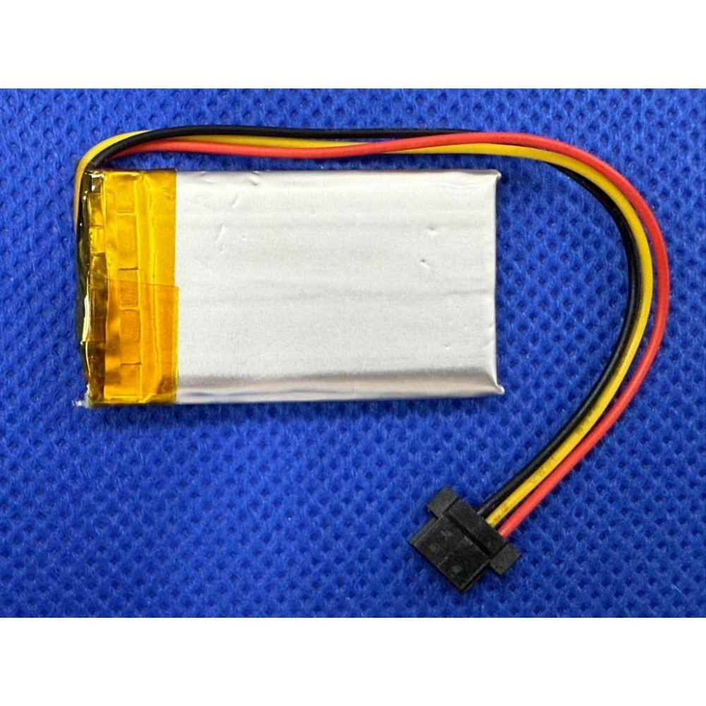 全新帶保護板 402035 耐高溫 300mAh 3.7V 聚合物電池 Mio C580 鋰電池 C580 專用插頭-細節圖2