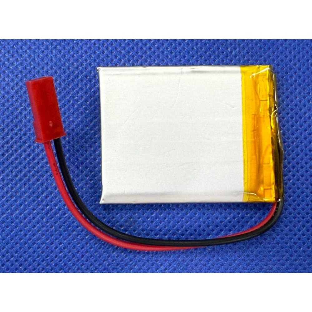 全新帶保護板 503443 耐高溫 800mAh 3.7V 聚合物電池 適用 帽T熊電池 503443 專用插頭-細節圖2