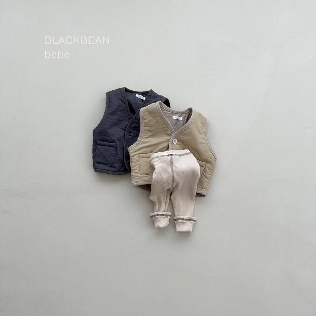 #blackbean 正韓秋裝 雙口袋馬甲背心-細節圖3