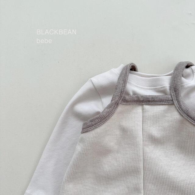 #blackbean 正韓秋裝 細肩吊帶套裝-細節圖3