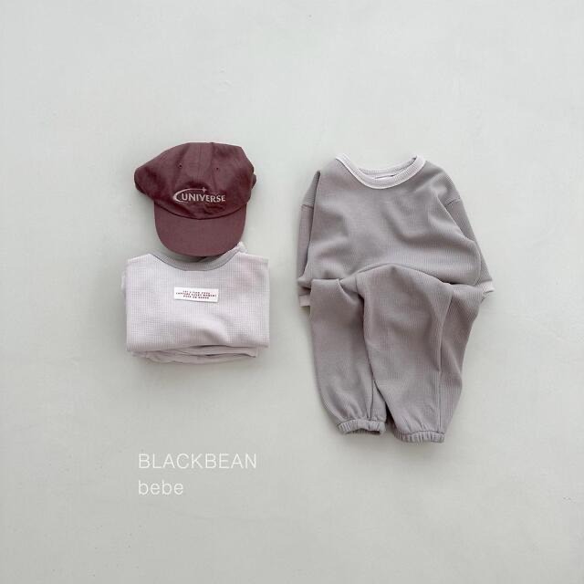 #blackbean 正韓秋裝 大地色休閒套裝-細節圖2