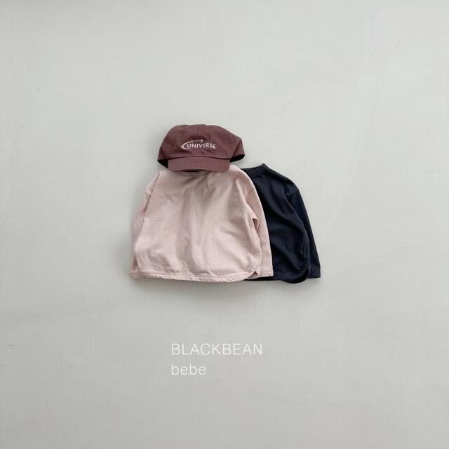 #blackbean 正韓秋裝 大地色素面上衣-細節圖2