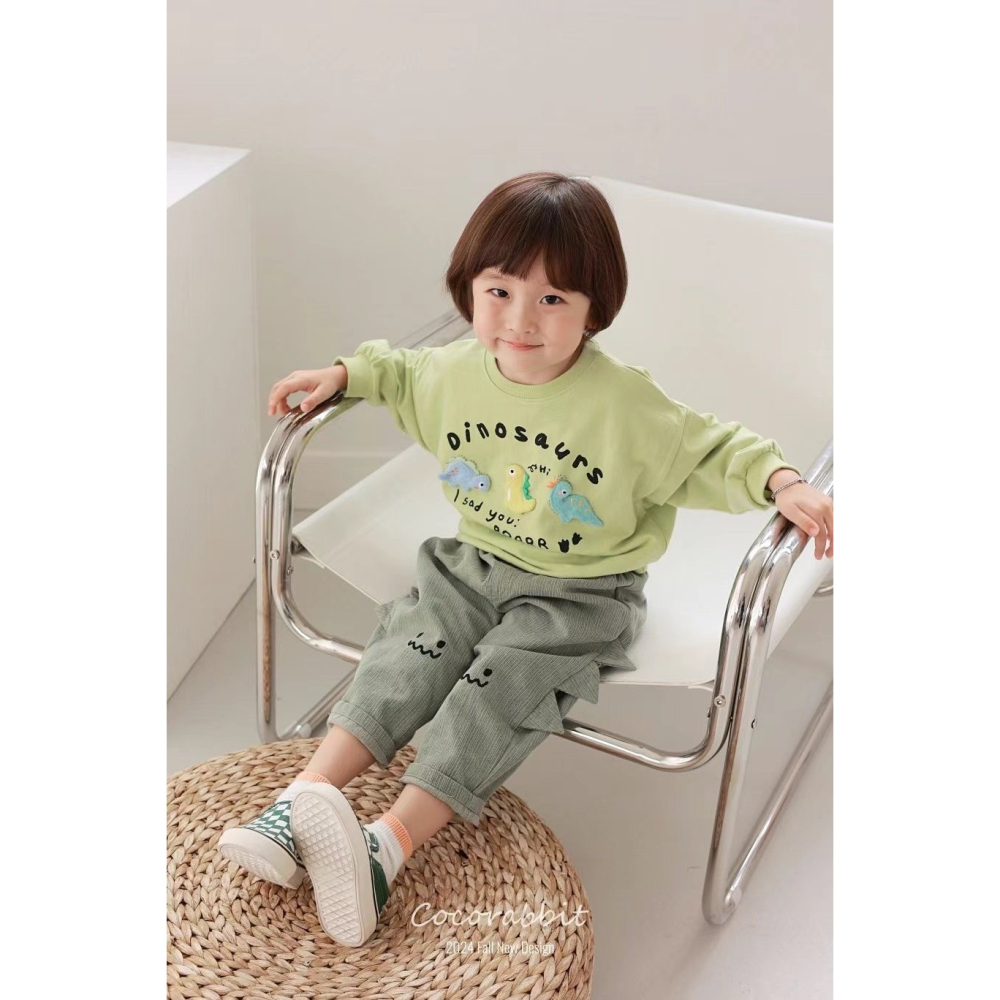 #coco rabbit 正韓秋裝 立體恐龍娃娃-細節圖5