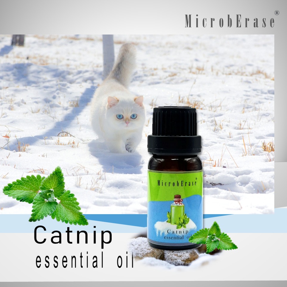 【益百酚-MicrobErase】 100% 純貓薄荷精油  北美荊芥精油 10ml -貓狗友善【官方直營】-規格圖5