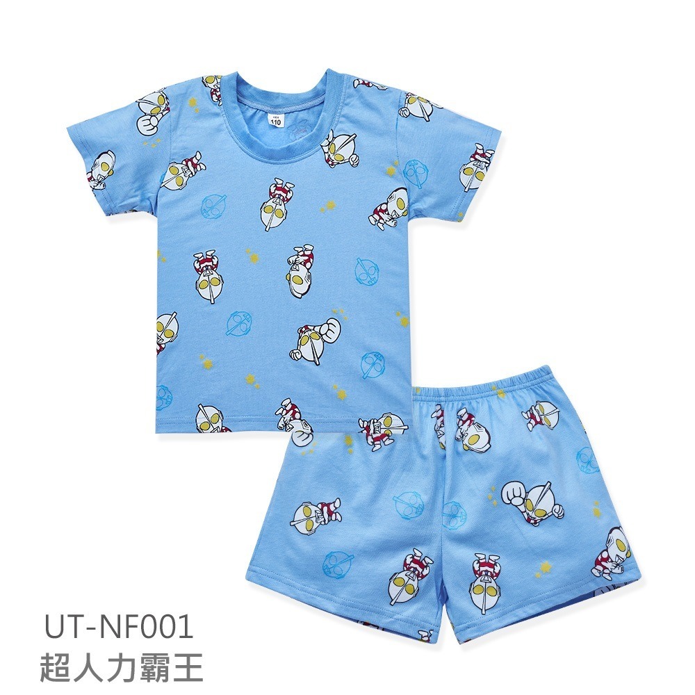 奧特曼套裝 超人力霸王短袖睡衣 長袖套裝 純棉男童睡衣 奧特曼T袖 【旺達棉品】【UT-NF001】-規格圖8