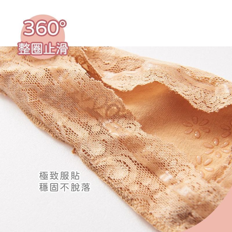 蕾絲襪套 止滑隱形襪 蕾絲隱形襪 女襪 隱形襪 GC-M3023【旺達棉品】-細節圖4