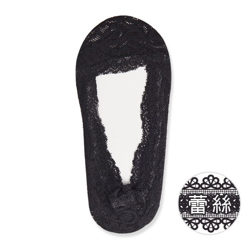 蕾絲襪套 止滑隱形襪 蕾絲隱形襪 女襪 隱形襪 GC-M3023【旺達棉品】-規格圖6