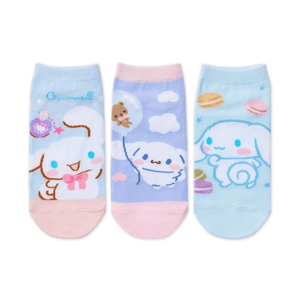 Sanrio 三麗鷗 大耳狗短襪 兒童短襪 酷洛米 童襪 女童襪 親子襪 短襪 直版襪 CN-A515 【旺達棉品】-細節圖2