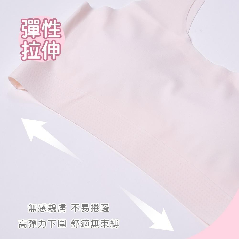 Sanrio 三麗鷗 庫洛米成長型胸衣 女童內衣 兒童無痕內衣 舒適童內衣  清透胸衣 KU-NNT201【旺達棉品】-細節圖7