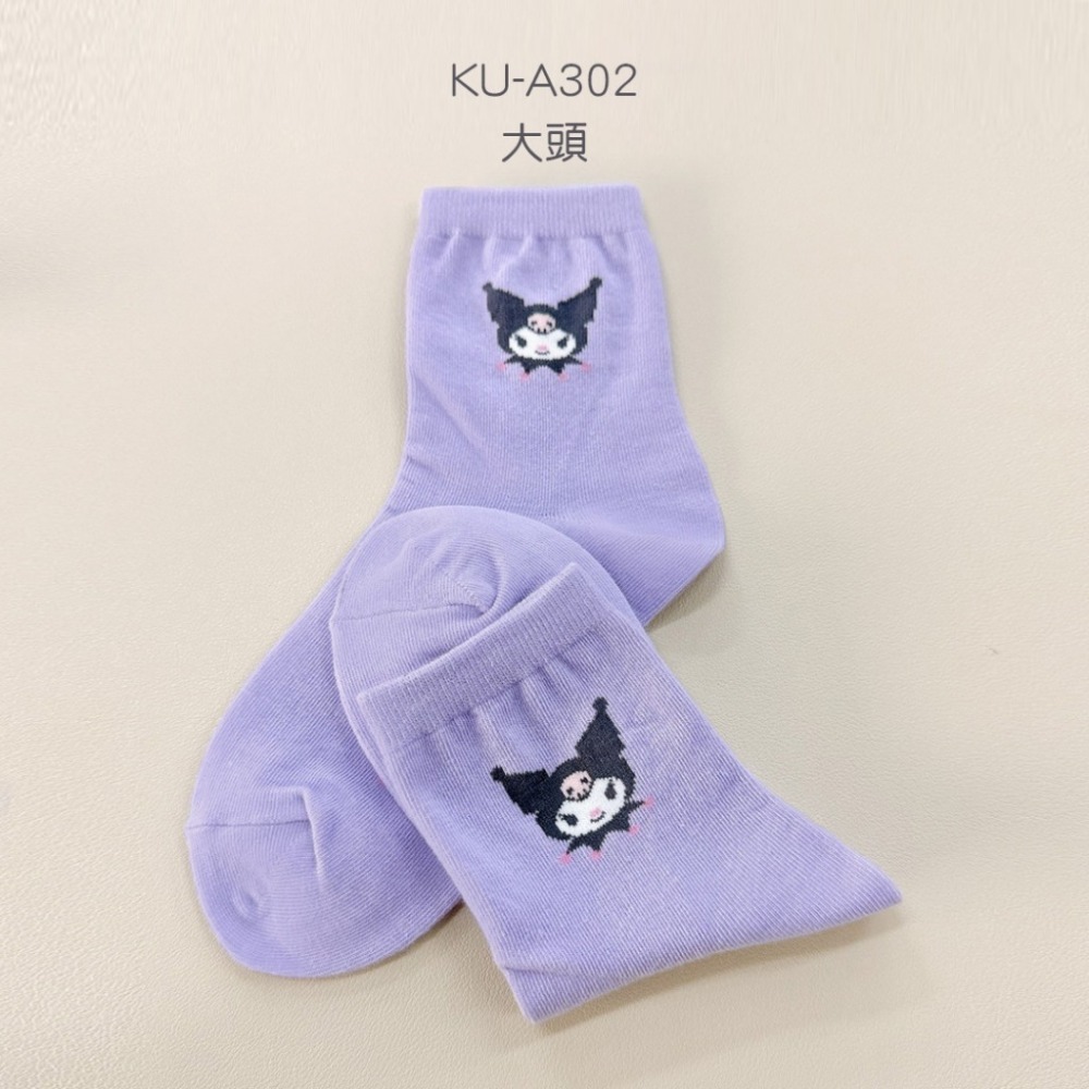 Sanrio 三麗鷗 酷洛米長襪 親子襪 酷洛米 台灣製長襪 童襪 KU-A301 【旺達棉品】-規格圖9