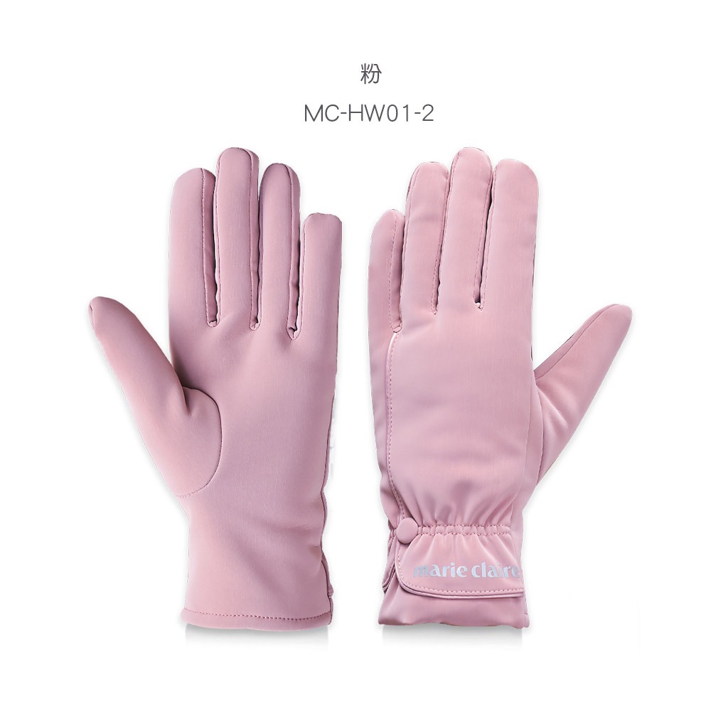 防寒手套 美麗佳人保暖手套 機車手套 加厚加絨 登山 滑雪 MC-HW01【旺達棉品】-規格圖8