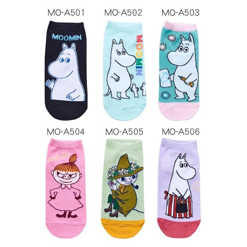 MOOMIN嚕嚕米系列直版襪 姆明女襪短襪 台灣製棉襪 MO-A501~506【旺達棉品】-細節圖3