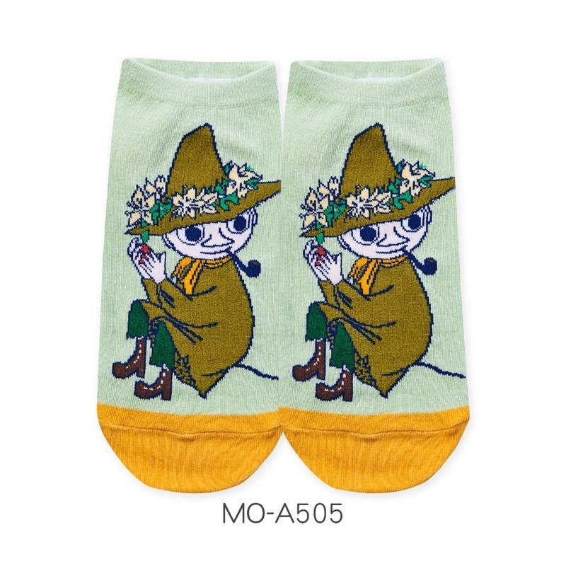 MOOMIN嚕嚕米系列直版襪 姆明女襪短襪 台灣製棉襪 MO-A501~506【旺達棉品】-規格圖6