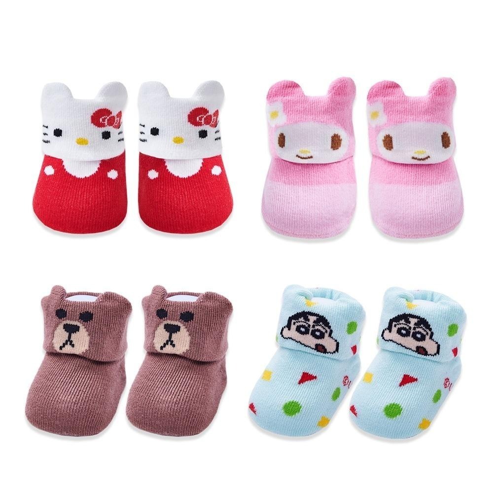 三麗鷗 Hello Kitty 美樂蒂 熊大造型寶寶襪 止滑寶寶襪 KT-107.MM-102.BF-101【旺達棉品】-細節圖2