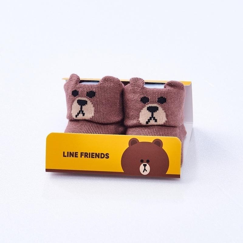 三麗鷗 Hello Kitty 美樂蒂 熊大造型寶寶襪 止滑寶寶襪 KT-107.MM-102.BF-101【旺達棉品】-細節圖5