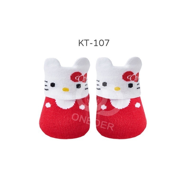 三麗鷗 Hello Kitty 美樂蒂 熊大造型寶寶襪 止滑寶寶襪 KT-107.MM-102.BF-101【旺達棉品】-規格圖8