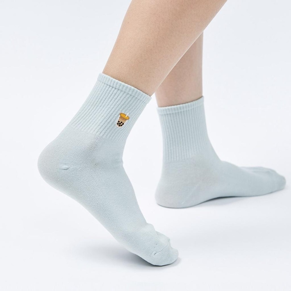 台灣製刺繡中統襪 藍白拖 餅乾 啤酒 電繡長襪 GK-A401~GK-A408【旺達棉品】-細節圖6