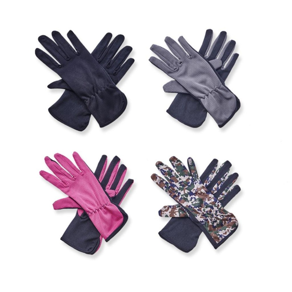 UV沁涼觸控手套 機車手套 冰涼觸控止滑手套 防曬手套 男女適用 OD-HW107【旺達棉品】-細節圖2