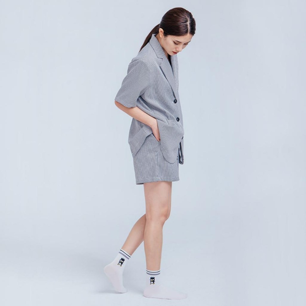 Sanrio 三麗鷗 KITTY中統襪 雙子星 美樂蒂 布丁狗 女長襪 長襪 韓系長襪 白襪 XO-A304【旺達棉品】-細節圖8