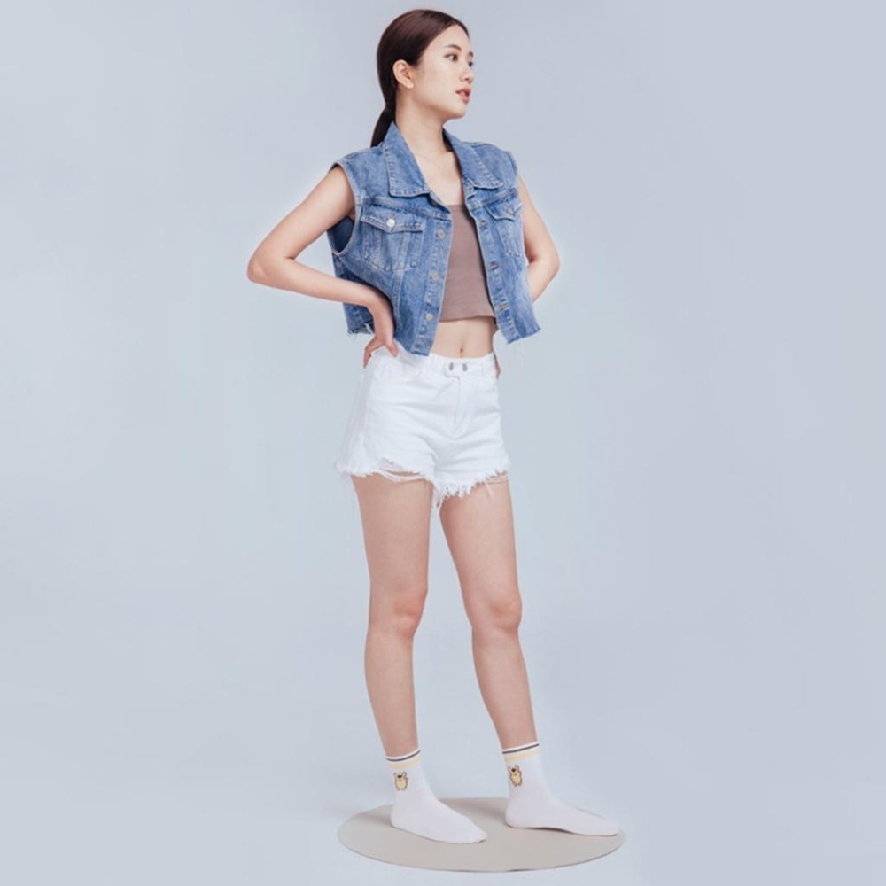 Sanrio 三麗鷗 KITTY中統襪 雙子星 美樂蒂 布丁狗 女長襪 長襪 韓系長襪 白襪 XO-A304【旺達棉品】-細節圖9