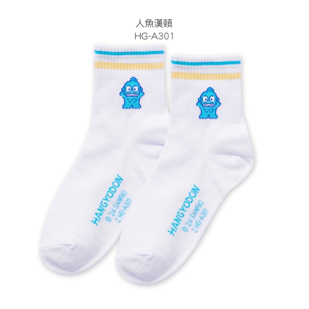 Sanrio 三麗鷗 KITTY中統襪 雙子星 美樂蒂 布丁狗 女長襪 長襪 韓系長襪 白襪 XO-A304【旺達棉品】-規格圖10