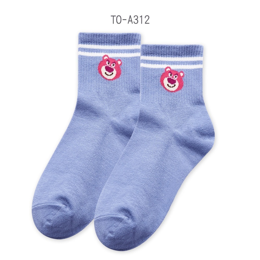 迪士尼 Disney 熊抱哥 三眼怪 小熊維尼 奇奇蒂蒂 長襪中統襪 長襪MK-A310 CD-A309【旺達棉品】-規格圖9