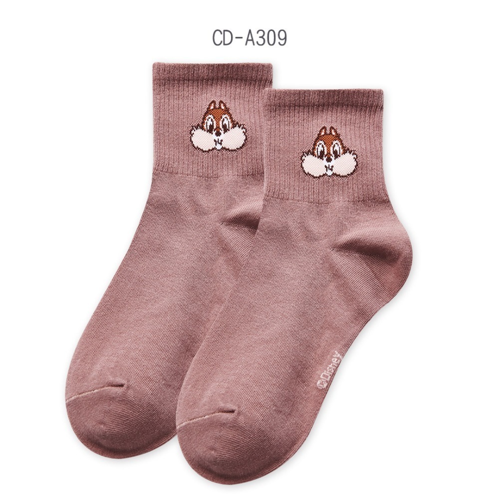 迪士尼 Disney 熊抱哥 三眼怪 小熊維尼 奇奇蒂蒂 長襪中統襪 長襪MK-A310 CD-A309【旺達棉品】-規格圖9