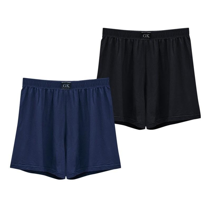 透氣輕彈零感褲 素面平口褲 平口褲 男內褲 輕薄四角褲 男四角褲  GK-CM002-細節圖3