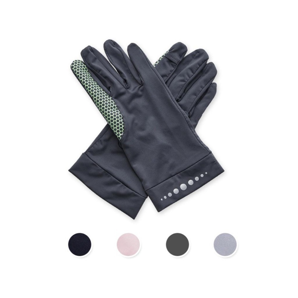 冰絲掀蓋手套 夏季防曬手套 防紫外線輕薄手套 止滑手套 遮陽機車手套 拇指掀蓋OD-HW106【旺達棉品棉品】-細節圖2