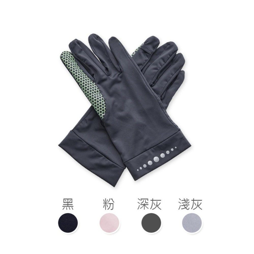 冰絲掀蓋手套 夏季防曬手套 防紫外線輕薄手套 止滑手套 遮陽機車手套 拇指掀蓋OD-HW106【旺達棉品棉品】-細節圖7