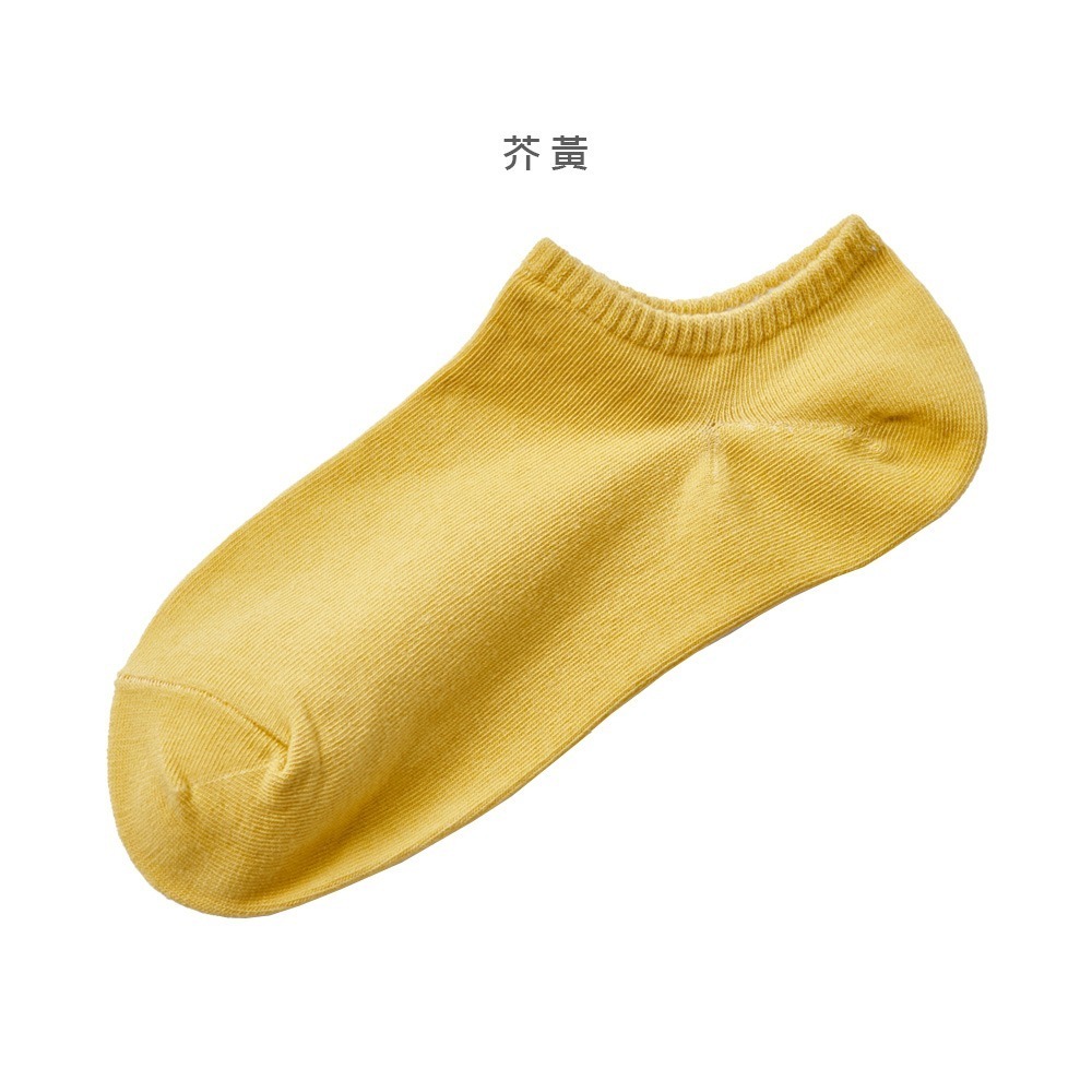 有機棉船襪 踝襪 女襪 22-26公分  短襪 襪子  素色襪 台灣製 AN-E101【旺達棉品】-規格圖9