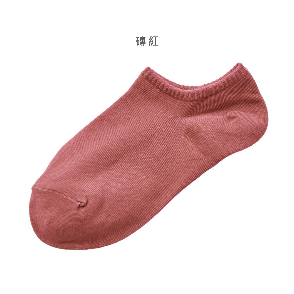 有機棉船襪 踝襪 女襪 22-26公分  短襪 襪子  素色襪 台灣製 AN-E101【旺達棉品】-規格圖9