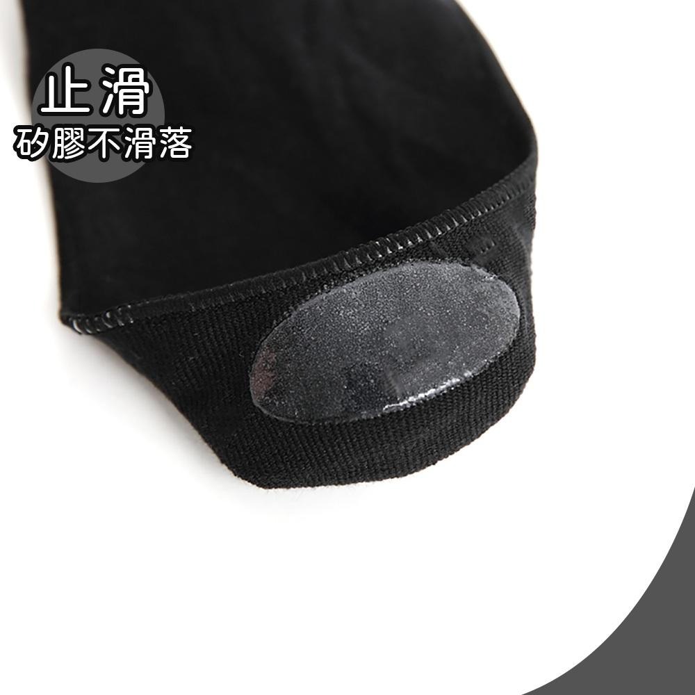 台灣製隱形襪 隱形襪 後跟止滑隱形襪 踝襪 襪套 (黑/膚/灰)2810【旺達棉品】-細節圖6