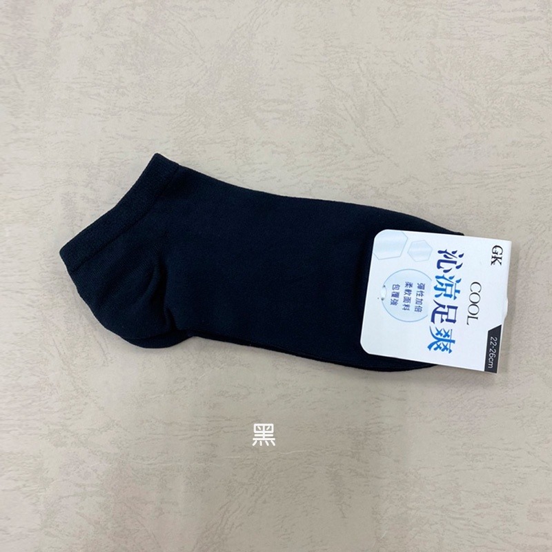 沁涼透氣 涼感船襪 船型襪 女襪 短襪 踝襪  GK-E2101【旺達棉品】-規格圖5