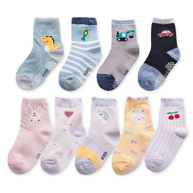 日系止滑幼童襪 寶寶止滑短襪 女寶 男寶襪 寶寶短襪 幼童短襪 GK-B210-GK-B218【旺達棉品】-細節圖2
