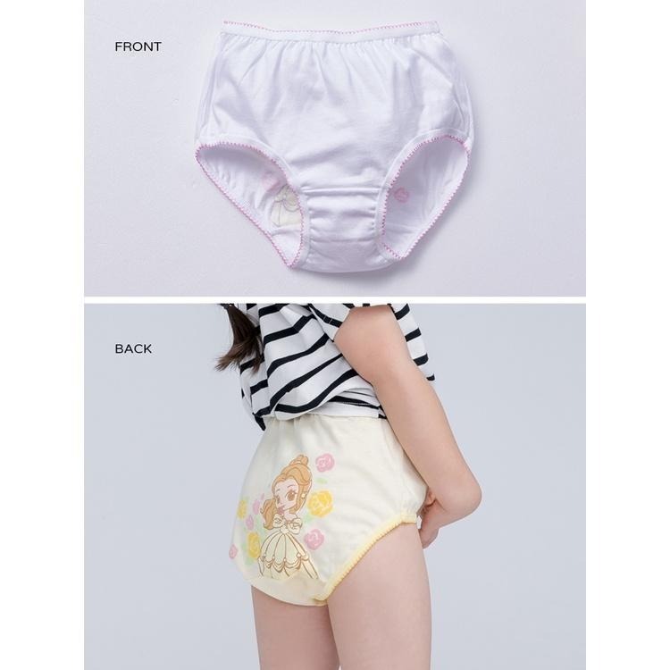 【Disney 迪士尼】 迪士尼公主 純棉女童內褲 (2入組) ｜旺達棉品 童內褲 PR-CG006-細節圖4