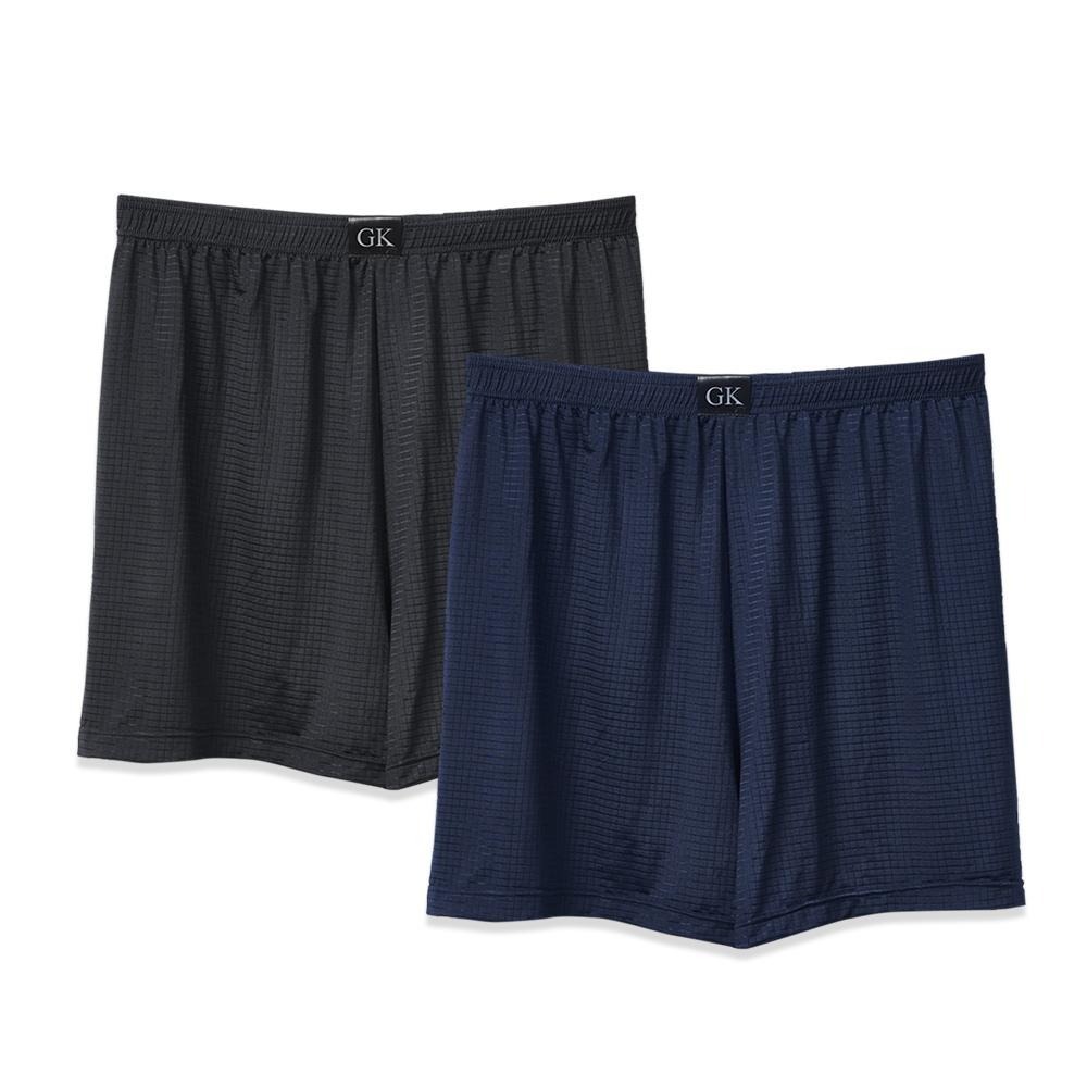 男生寬版四角內褲 極彈寬版吸排褲 平口褲 寬鬆四角褲 男內褲 GK-CM001【旺達棉品】-細節圖2