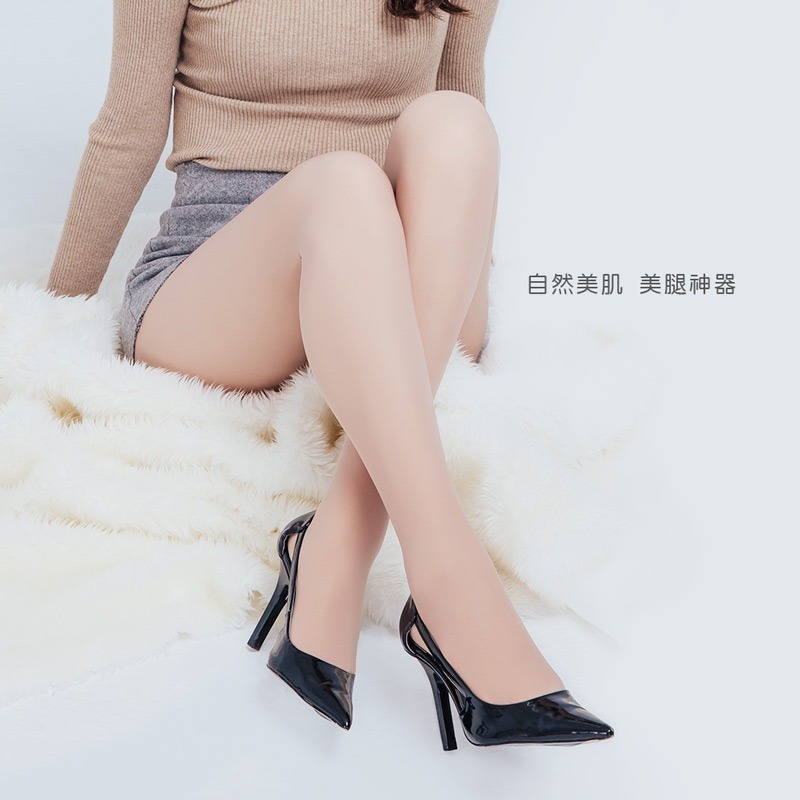 裸感光腿褲 裸感絲襪 美腿絲襪 黑色褲襪 膚色絲襪 女絲襪 GK-A102 GK-A104【旺達棉品】-細節圖4