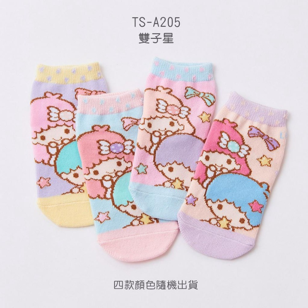 Sanrio 三麗鷗 Kitty幼童襪 美樂蒂 童直版襪 短襪 止滑寶寶襪KT-A236 MM-A217【旺達棉品】-規格圖9