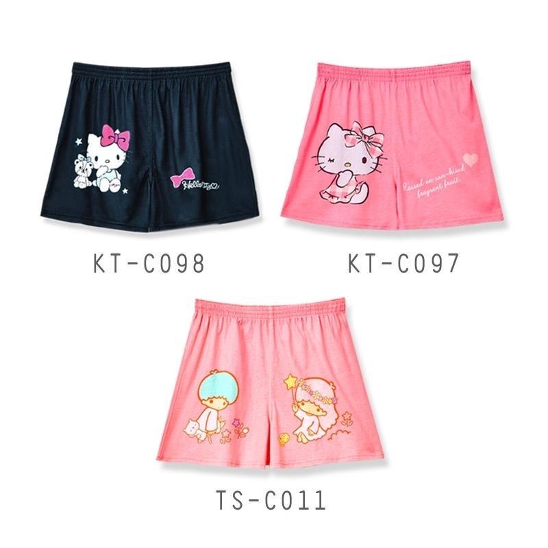 Hello Kitty 三麗鷗 凱蒂貓 雙子星平口褲 KT-C097 KT-C098 TS-C011【旺達棉品】-細節圖6