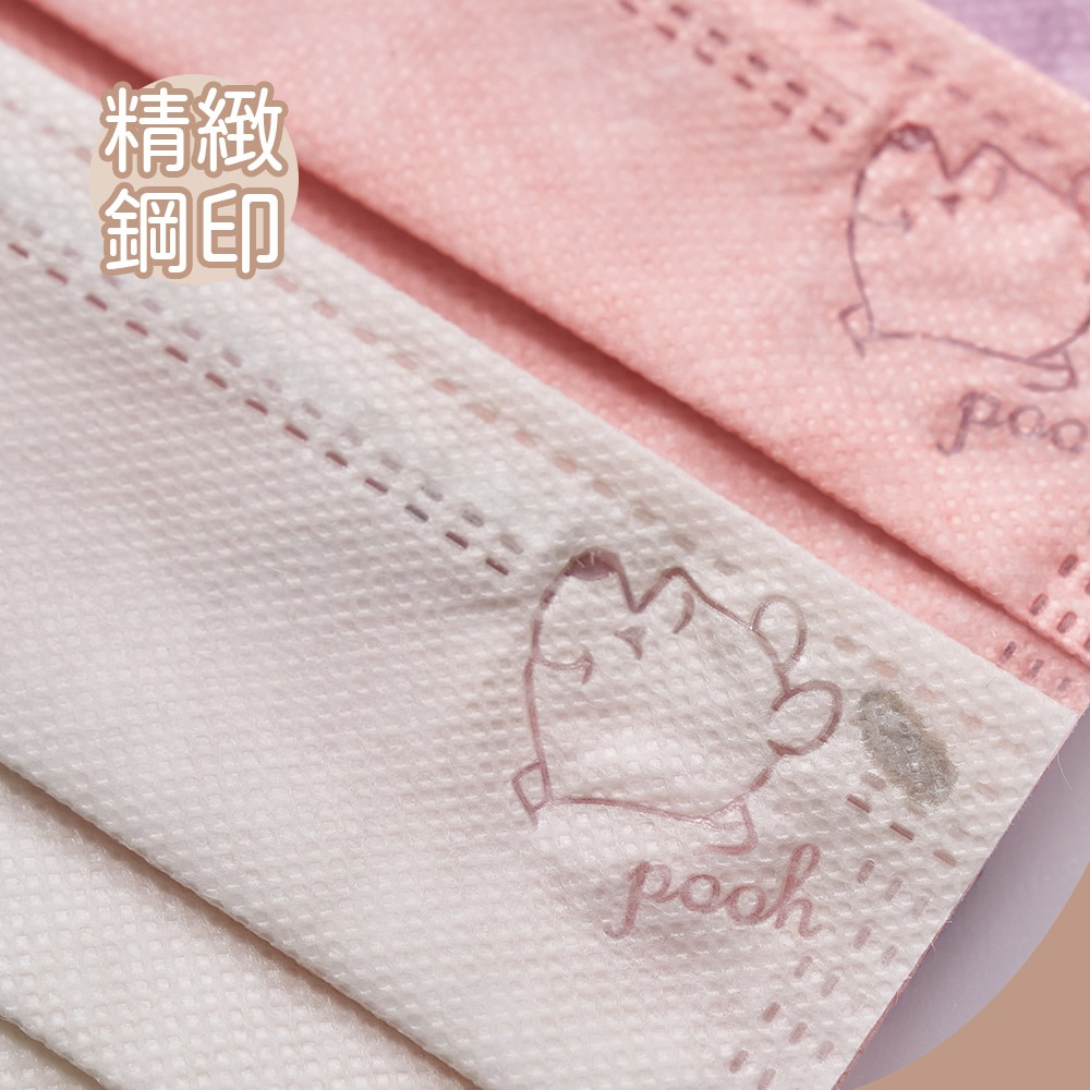 Disney 迪士尼 小熊維尼平面口罩(30入) 小熊維尼口罩 維尼成人口罩【旺達棉品】WP-BZ010-細節圖5
