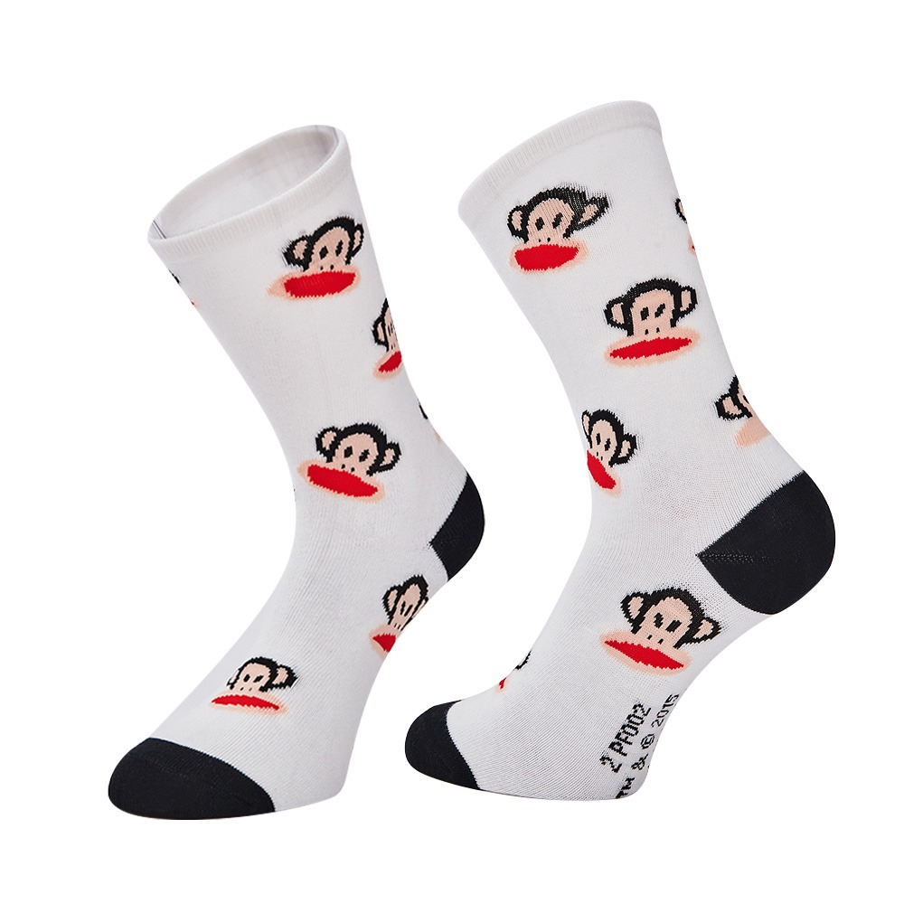 大嘴猴 PAUL FRANK 抗菌滿版中長襪 厚磅 正版授權 女襪 中長襪 PF002【旺達棉品】-規格圖7